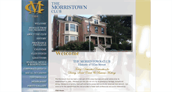Desktop Screenshot of morristownclub.net